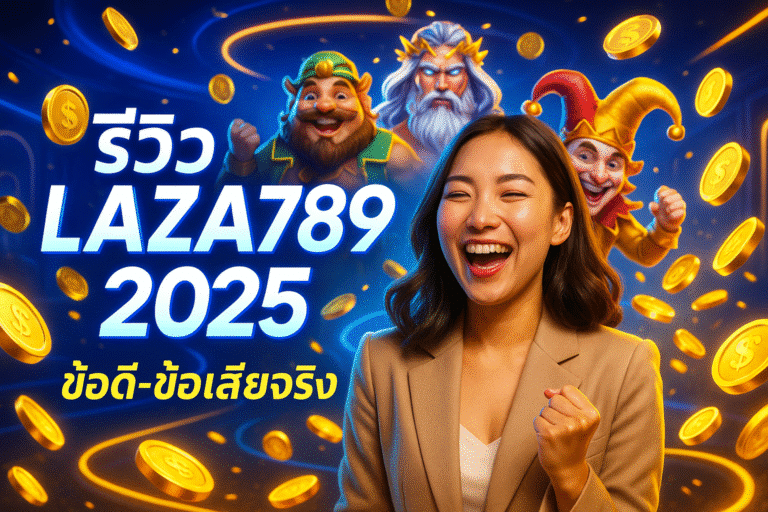 รีวิว LAZA789 2025 | ข้อดี-ข้อเสียจริง