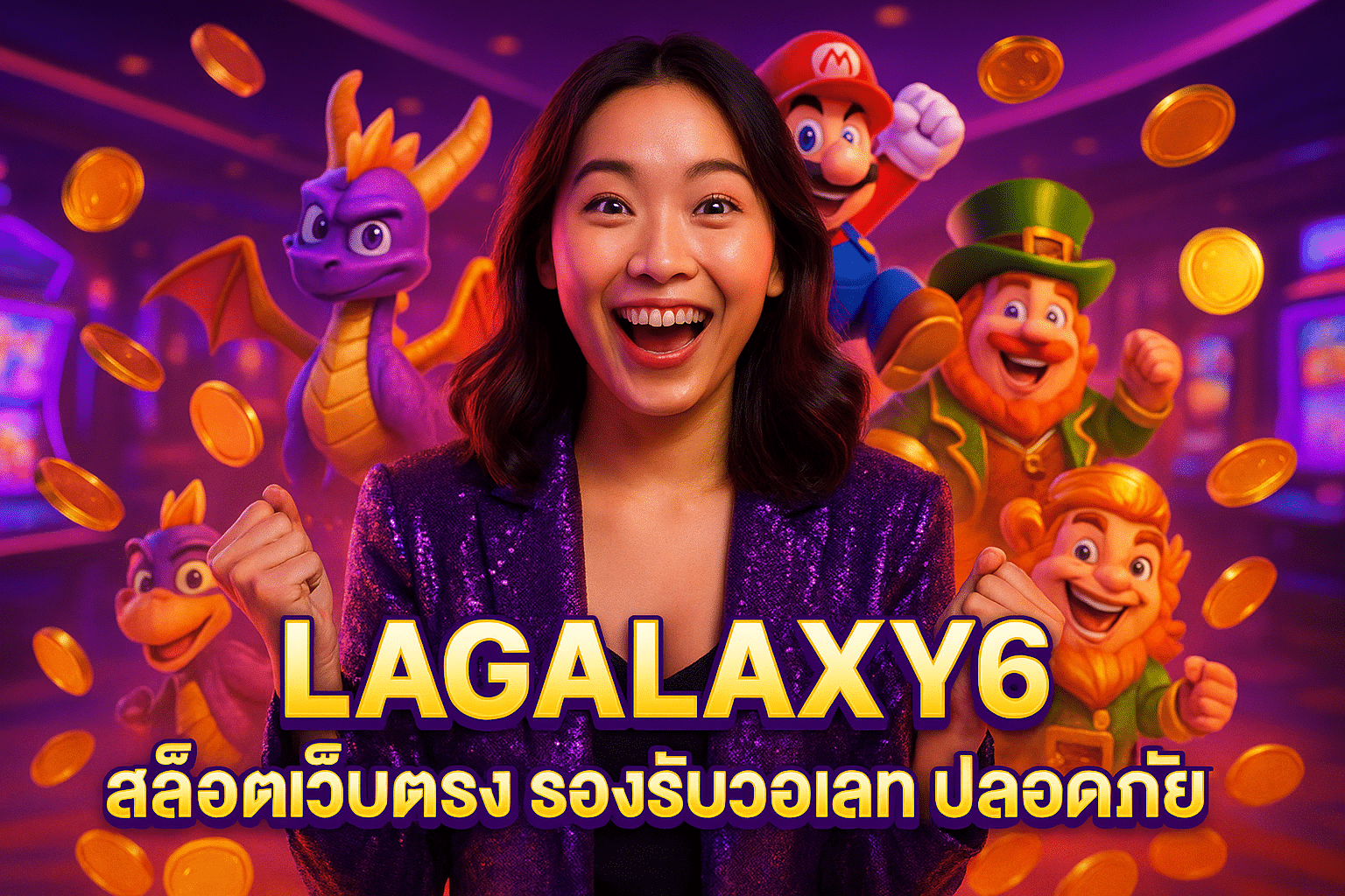 LAGALAXY6 สล็อตเว็บตรง รองรับวอเลท ปลอดภัย