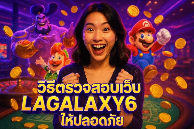 วิธีตรวจสอบเว็บ LAGALAXY6 ให้ปลอดภัย