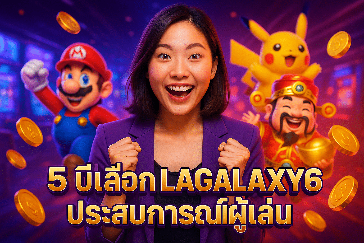 5 ปีที่เลือก LAGALAXY6 ประสบการณ์ผู้เล่น