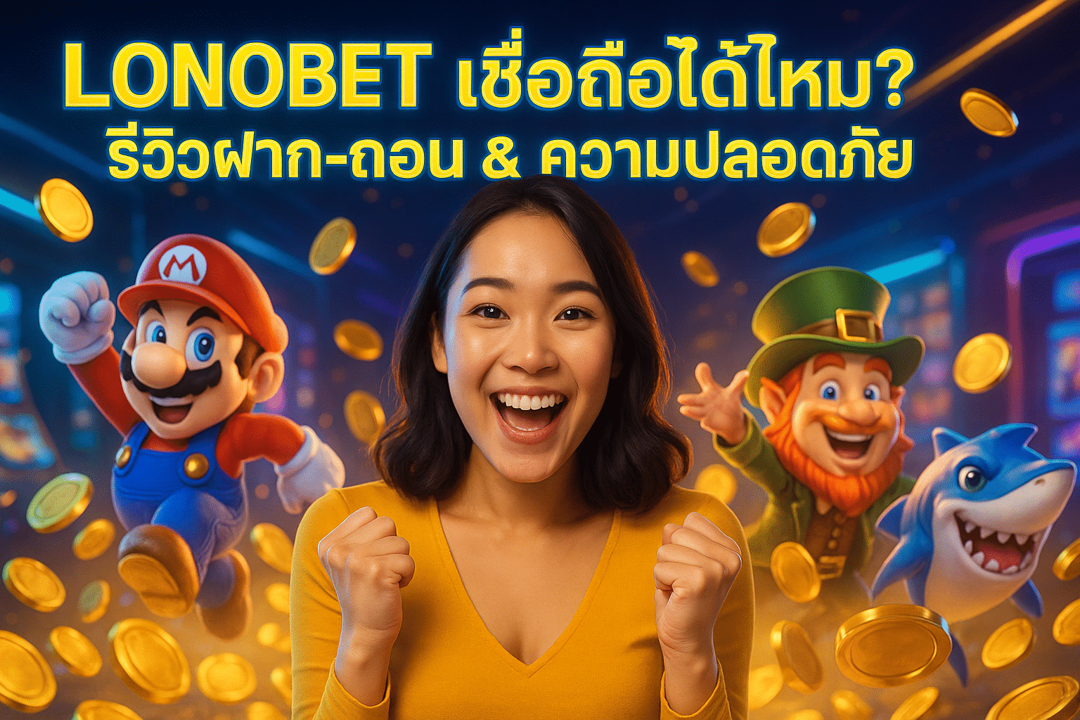 LONOBET เชื่อถือได้ไหม? รีวิวฝาก-ถอน & ความปลอดภัย
